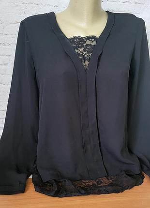 Женская блуза свободного кроя