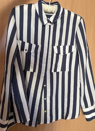 Блуза жіноча mango смугаста