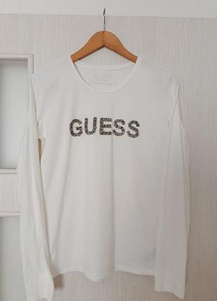 Лонгслів від guess, розмір l/xl, виробництва індія, модель літо 2018 року, сліди носіння відсутні