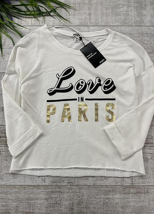 Світшот укорочений 3/4 рукав жіночий jennyfer