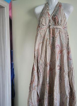 Летний длинный сарафан