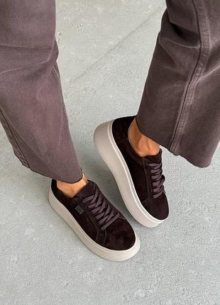 Кеды с массивной подошвой