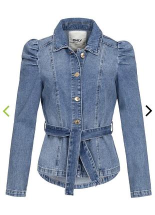 Джинсова кофтинка only, розмір s 3