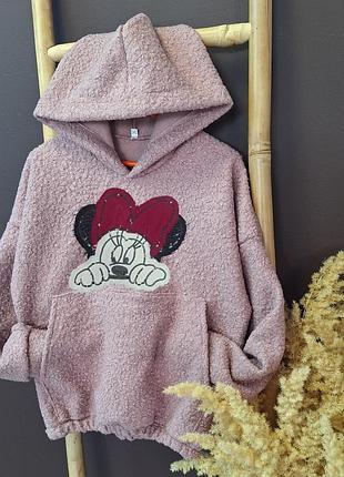 Тепле худі баранчик для дівчинки