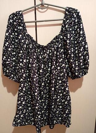 Блуза женская летняя, размер 20.вискоза 💯!