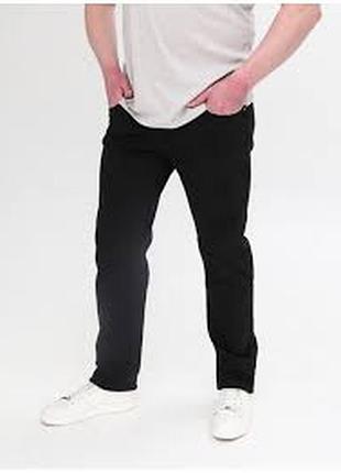 Джинси розмір 56 стрейчеві прямі w 42