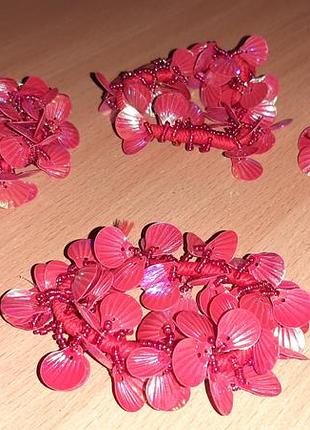 Гумки   для волосся ракушки уважно  читайте  умови  пересилки!!!