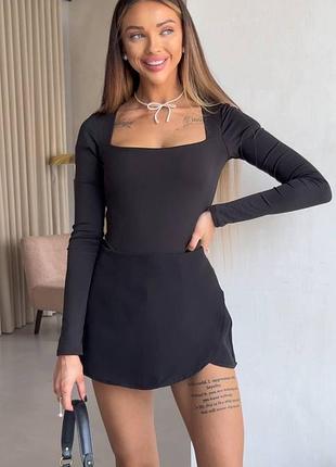 Спідниця-шорти з костюмки гарна якість