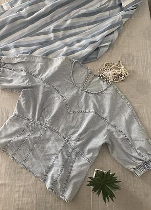 Блуза жіноча джинсова