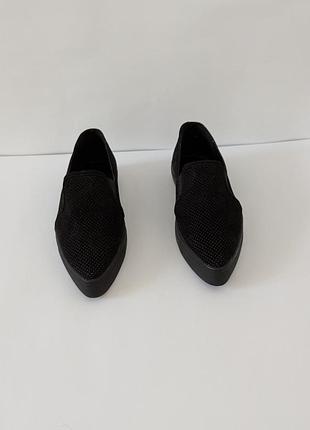 Мокасини для дівчинки nakd, 37, чорні,текстиль,макасини,макасіни,сліпони,гострий носок,козаки,кеди,балетки,лофери,туфлі