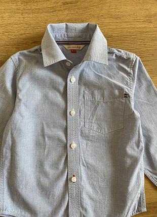 Сорочка хлопкова до довгого рукава для хлопчика