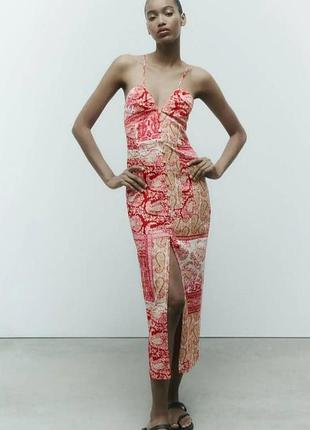 Льон сукня зара