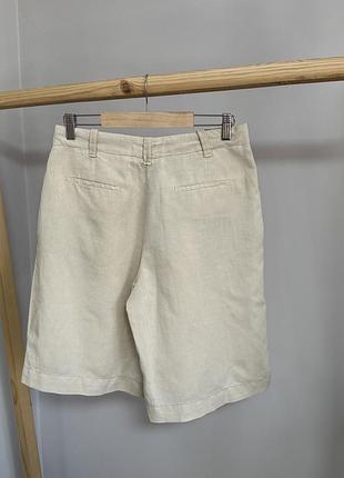 Лляні шорти zara 8