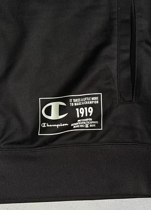 Спортивний костюм чоловічий чорний на лампасах champion оригінал