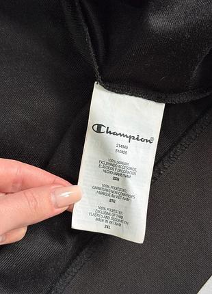 Спортивний костюм чоловічий чорний на лампасах champion оригінал