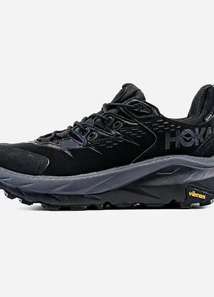 👟 кросівки   hoka one one kaha 2 low gore-tex black      / наложка bs👟