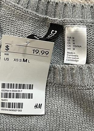 Джемпер с рождественским принтом No103max 9