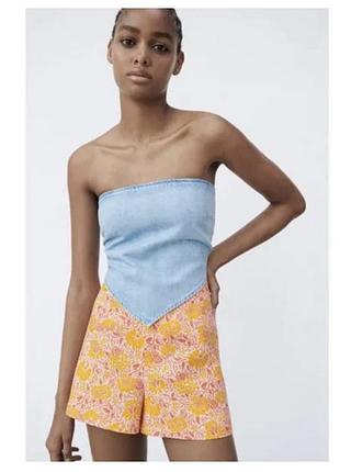 Лляні шорти zara
