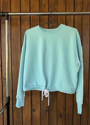 Укорочений світшот на флісі calvin klein