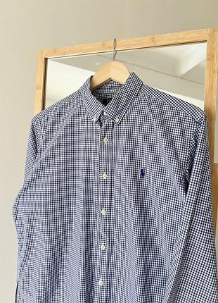 Чоловіча сорочка у клітинку від поло ральф