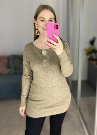 Подовжений тонкий джемпер №709max