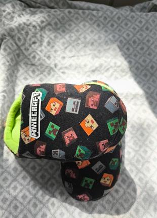 Тапочки кімнатні для хлопчиків minecraft