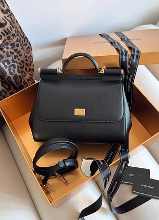 Преміальна брендова шкіряна класична сумка