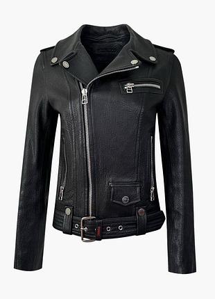 Куртка косуха з натуральної шкіри