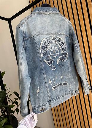 Брендова жіноча джинсова куртка джинсовка