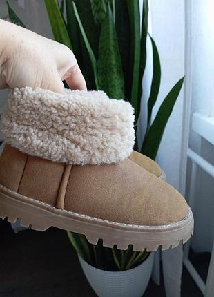 Зимние сапожки zara для девочки