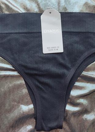 Распродажа!!! яркие трусики танга с широкой резинкой в рубчик