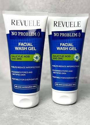 Гель для вмивання з саліциловою кислотою та цинком revuele, 200 мл