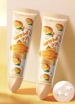 Крем для рук с ароматом апельсина sadoer orange, 30 г.