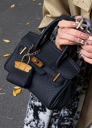 Трендовая сумка "jolie" черная