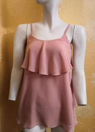 Шифоновая майка, размер s.