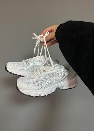 Кросівки new balance 530 « white / silver »