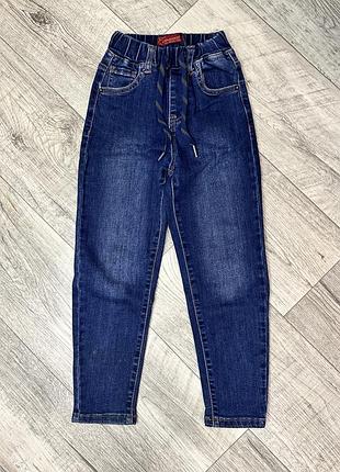 Джинси мом для дівчинки