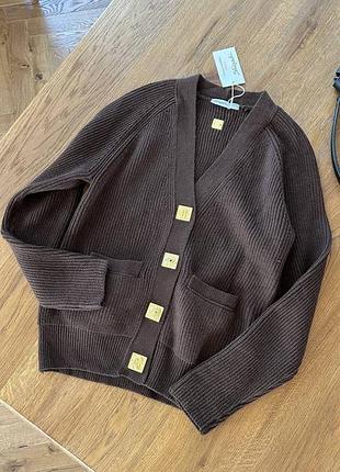 Брендовий жіночий базовий кардиган