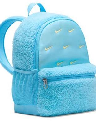Рюкзак nike brasilia just do it mini backpack маленький хутряний мінірюк-новий оригінал