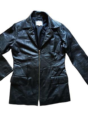 Куртка шкіряна yazz exclusive. нова. шкіра — люкс якість. розмір 14