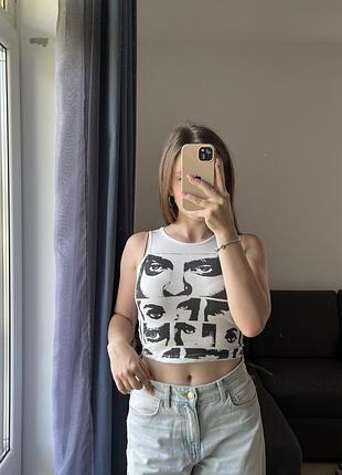 Майка з принтом