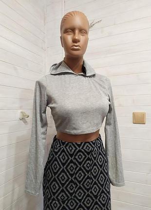 Красивая  короткая кофточка m-xl