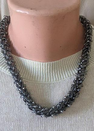 Цепь ювелирная hallhuber женская праздничная ожерелье оригинал колье для девушек новое украшение