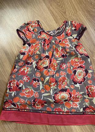 Шовкова monsoon сукня 7-8 р