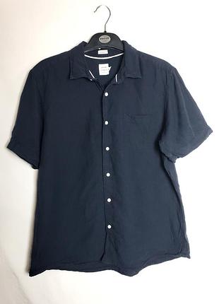 Легкая и стильная мужская рубашка john lewis, 100% лен