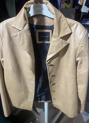 Піджак, куртка шкіра, вінтаж