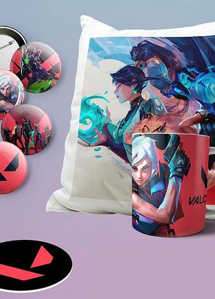 Подарочный бокс набор сувениров товары valorant игровой бокс