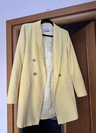 Жакет лимонний
