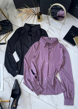 Женская шелковая рубашка блуза премиум качества