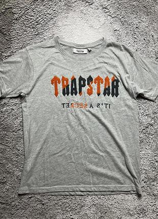 Trapstar london футболка з великим тедді бір фліс плюшевим лого